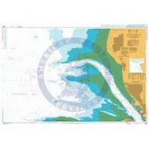 British Admiralty Nautical Chart 1951: England - West Coast, Approaches to Liverpool